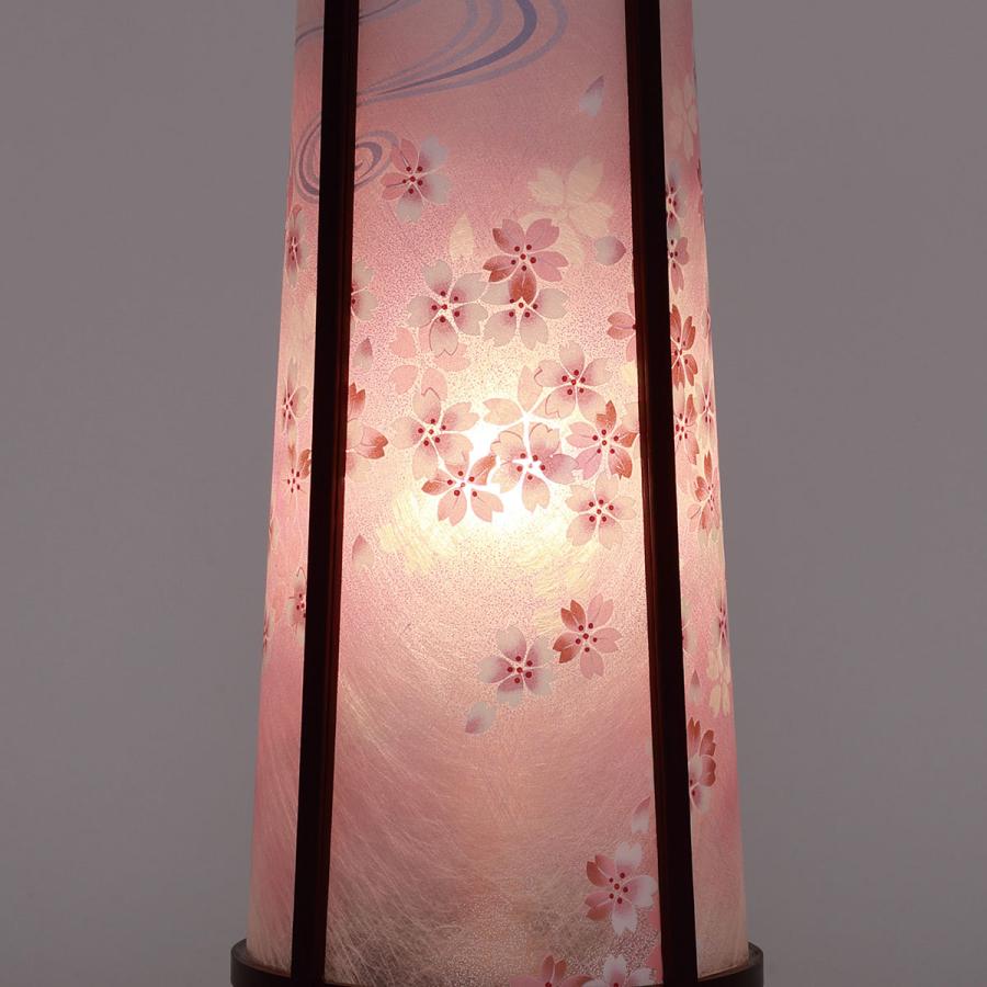 盆提灯 初盆 新盆 ミニサイズ コンパクト 霊前灯 竹蘭 8号 桜 組立不要