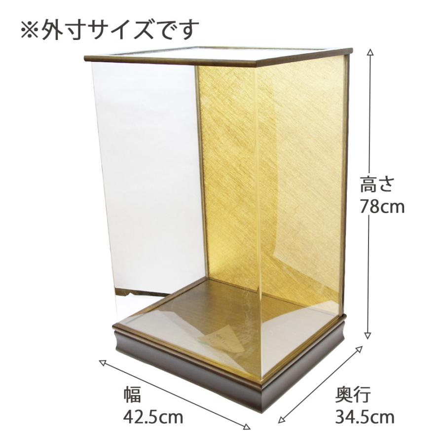 人形ケース アクリル 木製ケース 雛人形ケース 五月人形ケース