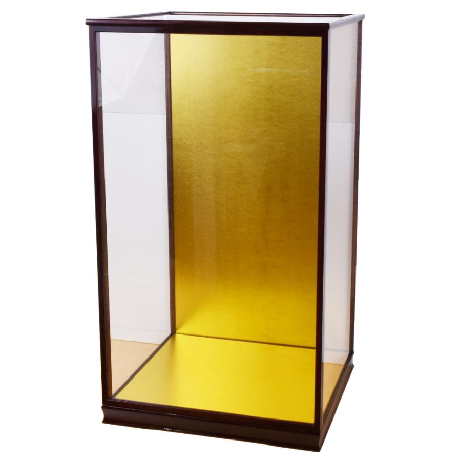 人形ケース ガラス人形ケース 幅 間口45奥行40高75cm(ガラス寸法）内