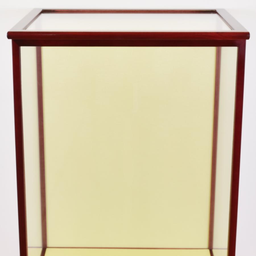 日本人形　ガラスケース入り　高さ43cm×幅46.5cm×奥行き30cm 人形ケース ガラス人形ケース 幅 間口45奥行25高30cm(ガラス寸法）内