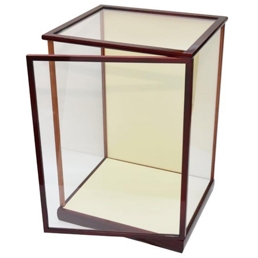 人形ケース ガラス人形ケース 幅 間口35奥行30高50cm(ガラス寸法）内