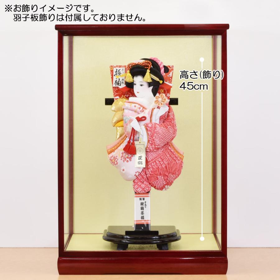 人形ケース ガラス人形ケース 幅 間口35奥行30高50cm(ガラス寸法）内