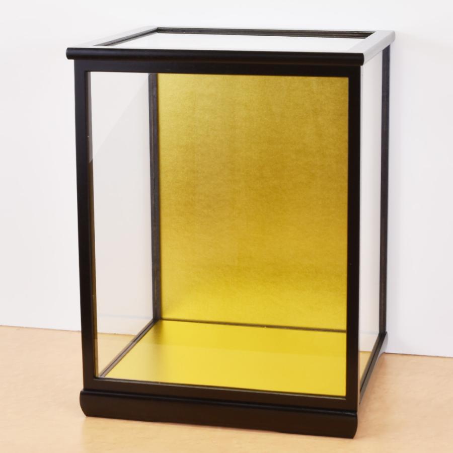 人形ケース ガラス人形ケース 幅 間口27奥行24高35cm(ガラス寸法）内