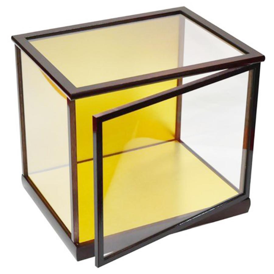 人形ケース ガラス人形ケース 幅 間口36奥行27高35cm(ガラス寸法）内