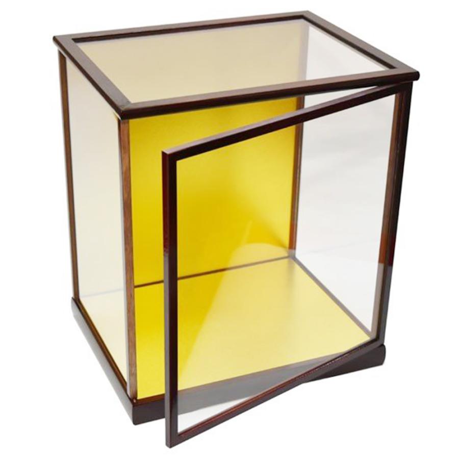 吊るし付き雛人形ガラスケース入り親王飾り・間口約３９×奥行約２７×高さ約２５㎝ 雛人形 久月 ひな人形 親王飾り ガラスケース コンパクト ケース飾り