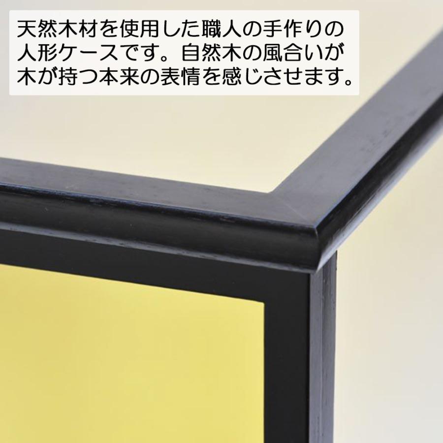 人形ケース ガラス人形ケース 幅 間口30奥行24高45cm(ガラス寸法）内