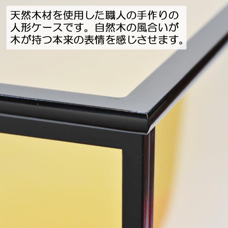人形ケース ガラス人形ケース 幅 間口45奥行35高45cm(ガラス寸法）内