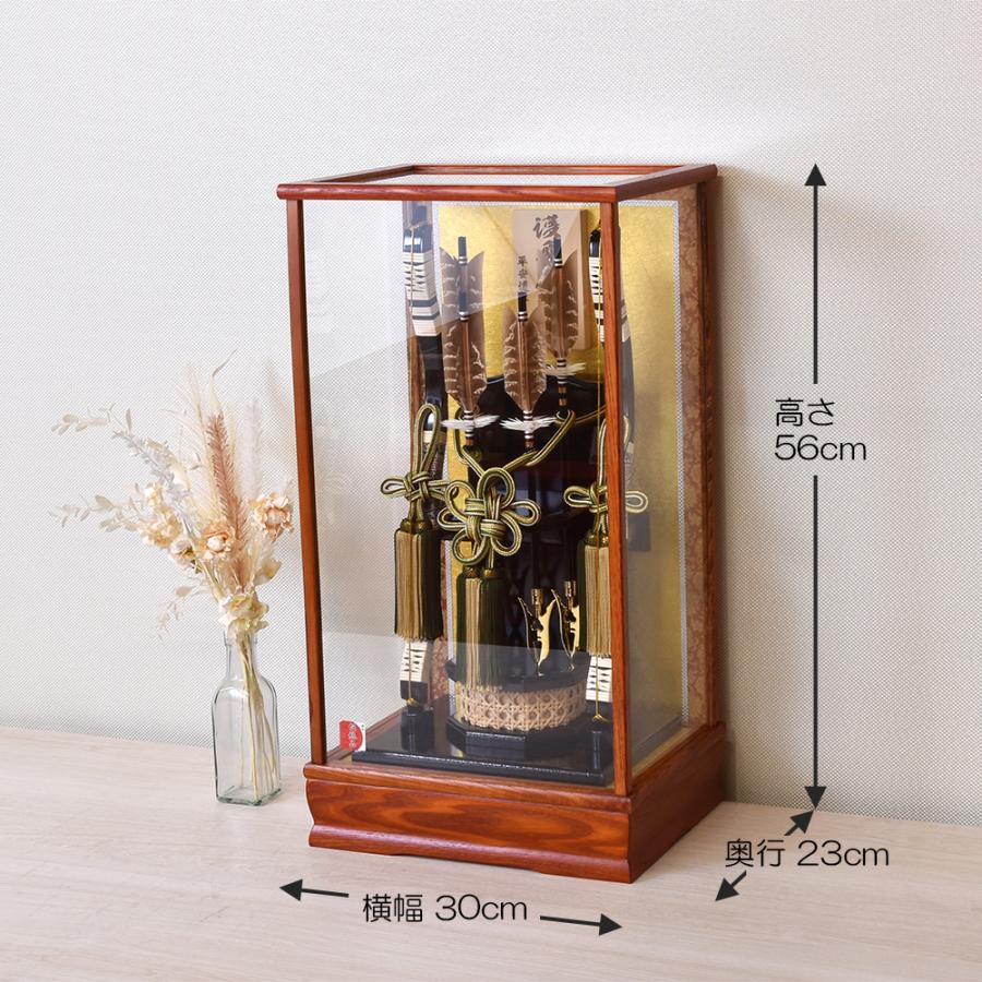 【展示品限り】正月飾り　破魔弓　ケース飾り　※閉店セール　Y14 SALE✩.*˚破魔弓ケース 正月飾りコンパクトサイズ 男の子 ナチュラル