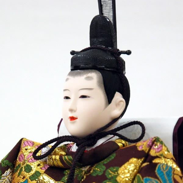 【中古】雛人形　3段五人飾り 雛人形 三段飾り コンパクト ひな人形 五人飾り 5人飾り 3段 : 雛人形