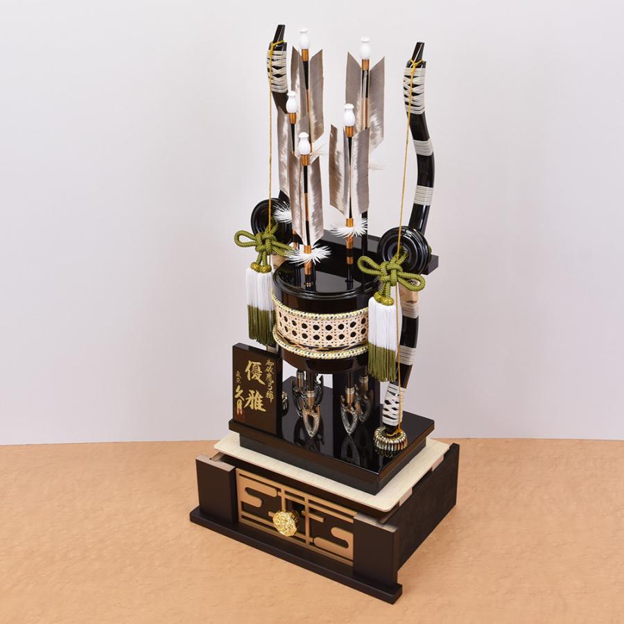 久月 破魔弓 破魔矢飾り 18号 優雅 コンパクト おしゃれ モダン 初正月