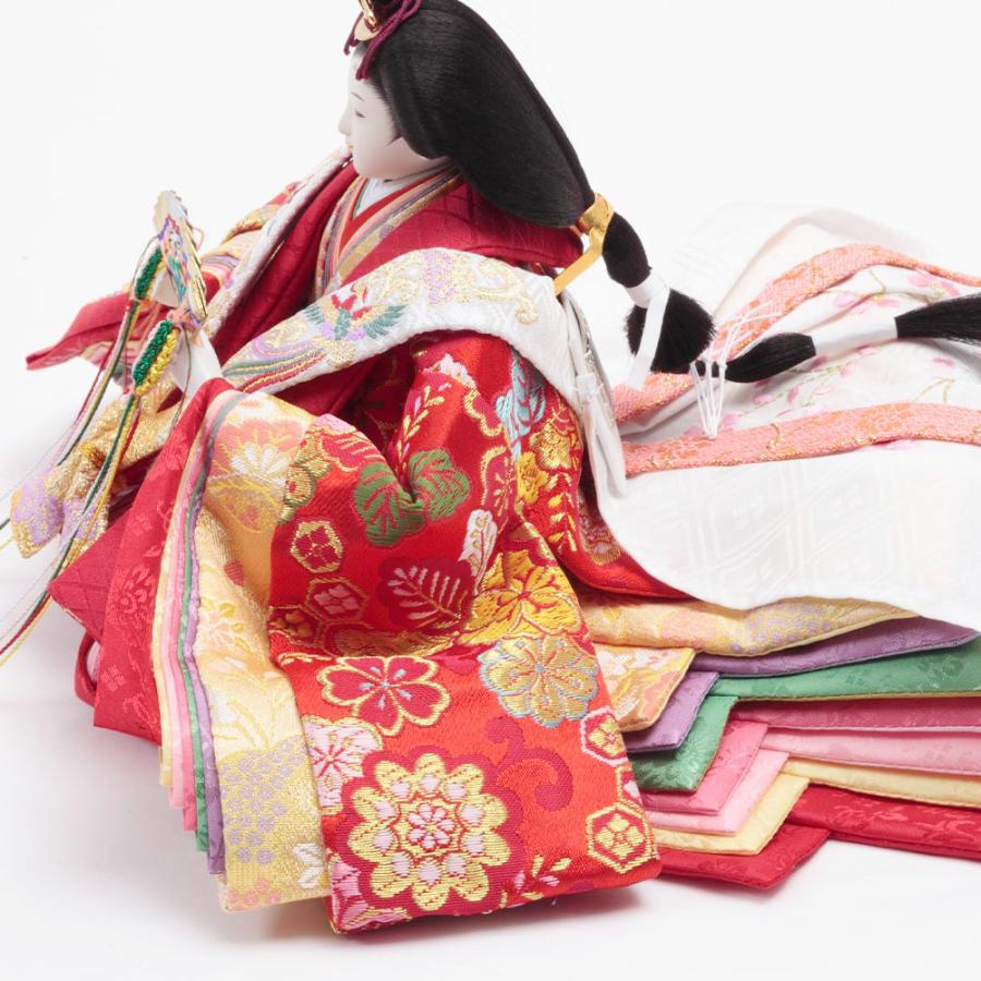 久月 雛人形 収納飾り コンパクト ミニ 3段飾り ひな人形 お雛様 出産