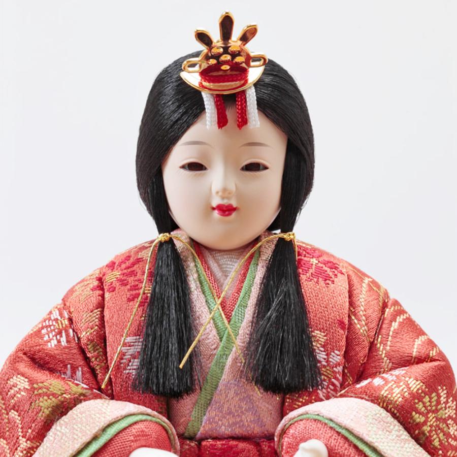 雛人形 久月 木目込み かわいい おしゃれ ひな人形 収納飾り ほのか 10人飾り 3段飾り モダン 可愛い 杉田十志 チNO.31 2025 | 久月 | 11