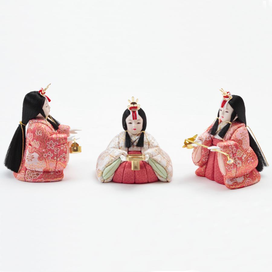 雛人形 久月 木目込み かわいい おしゃれ ひな人形 収納飾り ほのか 10人飾り 3段飾り モダン 可愛い 杉田十志 チNO.31 2025 | 久月 | 15