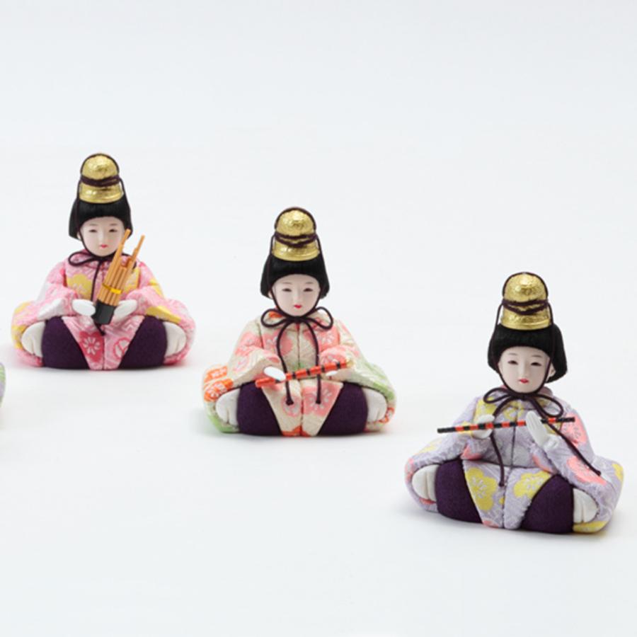 雛人形 久月 木目込み かわいい おしゃれ ひな人形 収納飾り ほのか 10人飾り 3段飾り モダン 可愛い 杉田十志 チNO.31 2025 | 久月 | 17