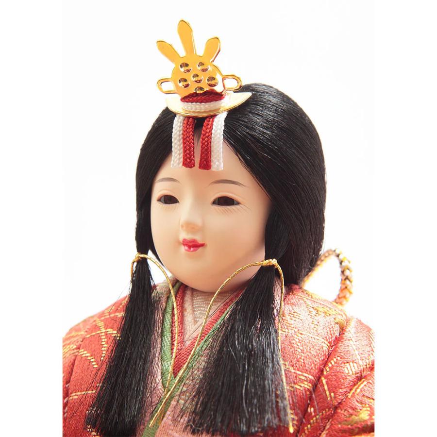 久月 雛人形 木目込み かわいい おしゃれ ひな人形 収納飾り ほのか 10