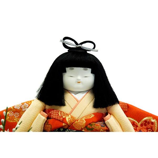 日本人形 5号 御所雅 梅 3303 幸一光作 ケース入 : 雛人形-五月人形