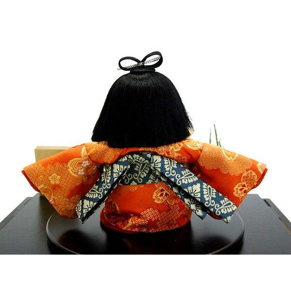 日本人形 5号 御所雅 梅 3303 幸一光作 ケース入 : 雛人形-五月人形