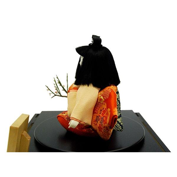 日本人形 5号 御所雅 梅 3303 幸一光作 ケース入 : 雛人形-五月人形