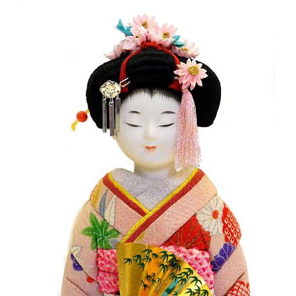 木目込み人形　日本人形 Amazon | 木目込み人形 幸せ 台付き 日本人形 岩槻人形共同組合