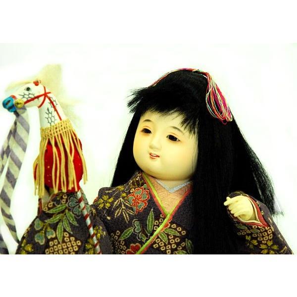 日本人形 童人形 春駒 訳あり品 倉庫管理品 : 雛人形-五月人形-販売