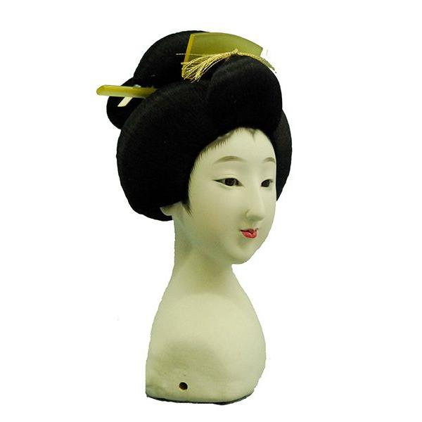 日本人形頭 顔 手芸品 部品 尺三 芸者 : 雛人形-五月人形-販売-通販の