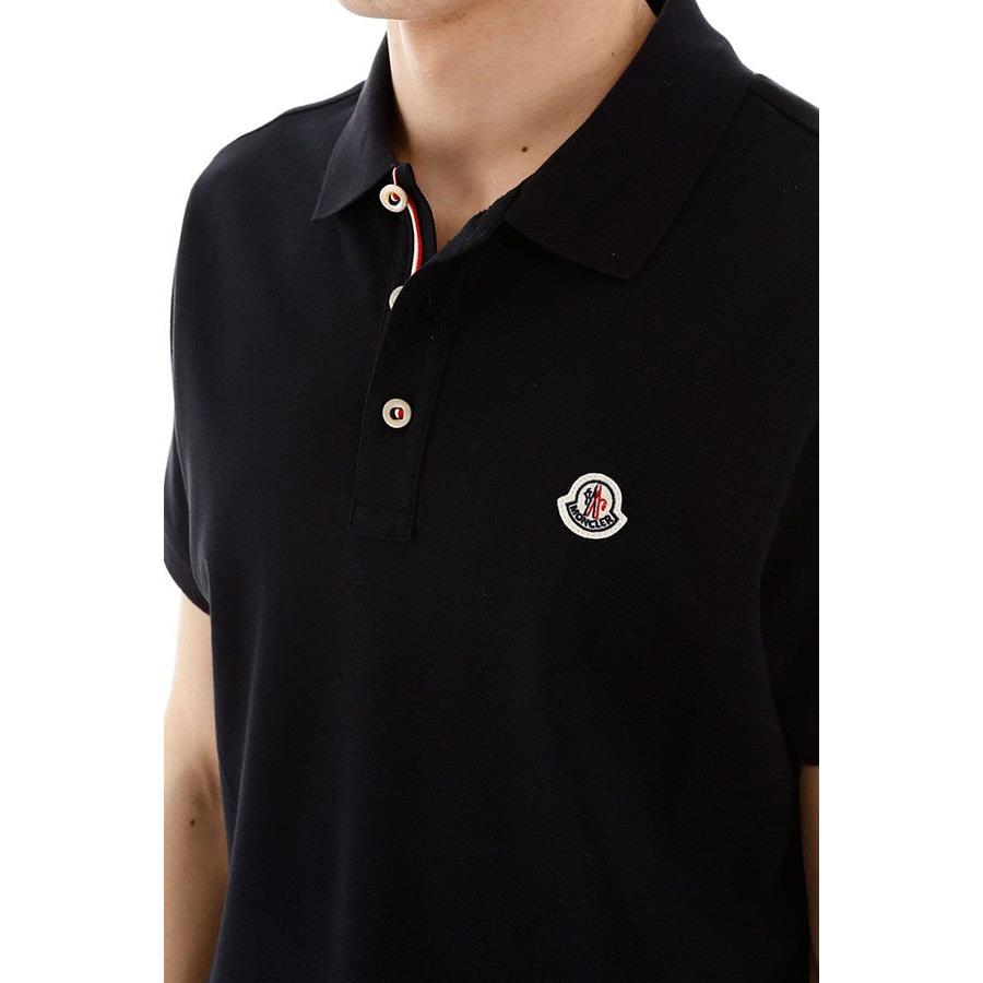 MONCLER モンクレール ポロシャツ メンズ 8A707-00-84556 MAGLIA POLO 999 BLACK 