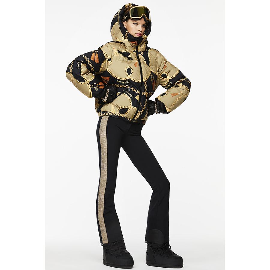 《送料込》 GOLDBERGH レディース スキー ジャケット GB00711214 PRECIOUS jacket faux fur 7410 chain gold 【IQY2151365621】(76296円)