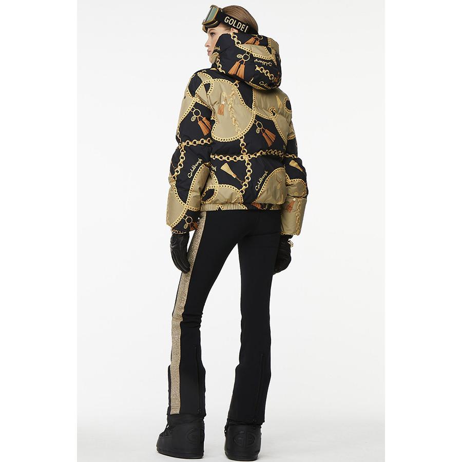 《送料込》 GOLDBERGH レディース スキー ジャケット GB00711214 PRECIOUS jacket faux fur 7410 chain gold 【IQY2151365621】(76296円)