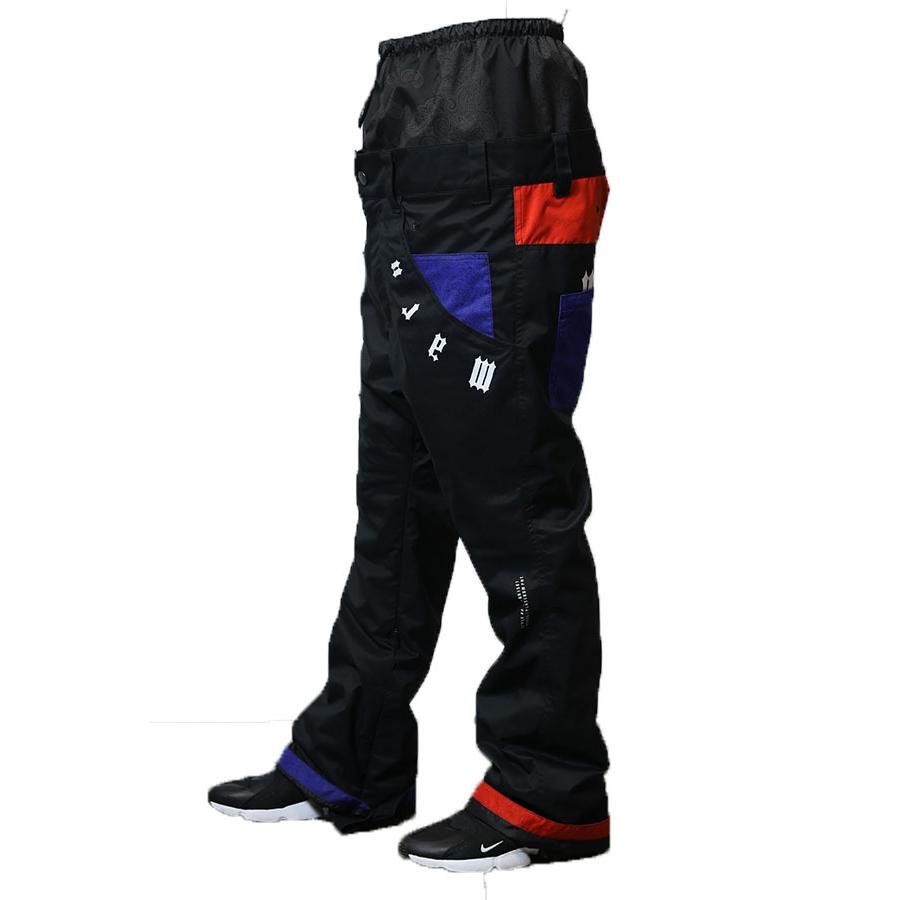 MARQLEEN メンズ スノーボード パンツ MQ01501 PLATINUM PANTS 990 black