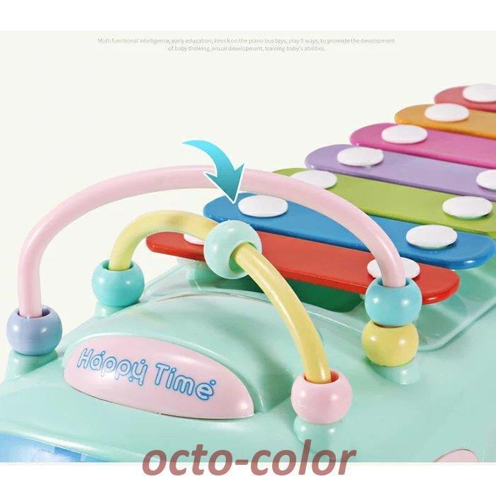 知育玩具 鉄琴 誕生日 1歳 子供 室内 遊び おもちゃ 誕生日プレゼント 男の子 2歳 女の子 プレゼント 出産祝い 音の出るおもちゃ 音楽 楽器 型はめ｜jirou2-st｜11