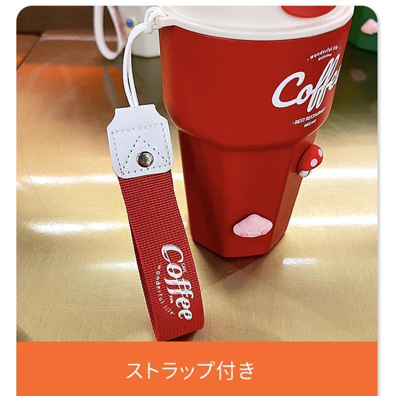 アイスコーヒー 水筒 タンブラー コーヒータンブラー コーヒーボトル 保温 保冷 蓋付き 水筒 漏れない マグカップ ホットコーヒー おしゃれ｜jirou2-st｜03