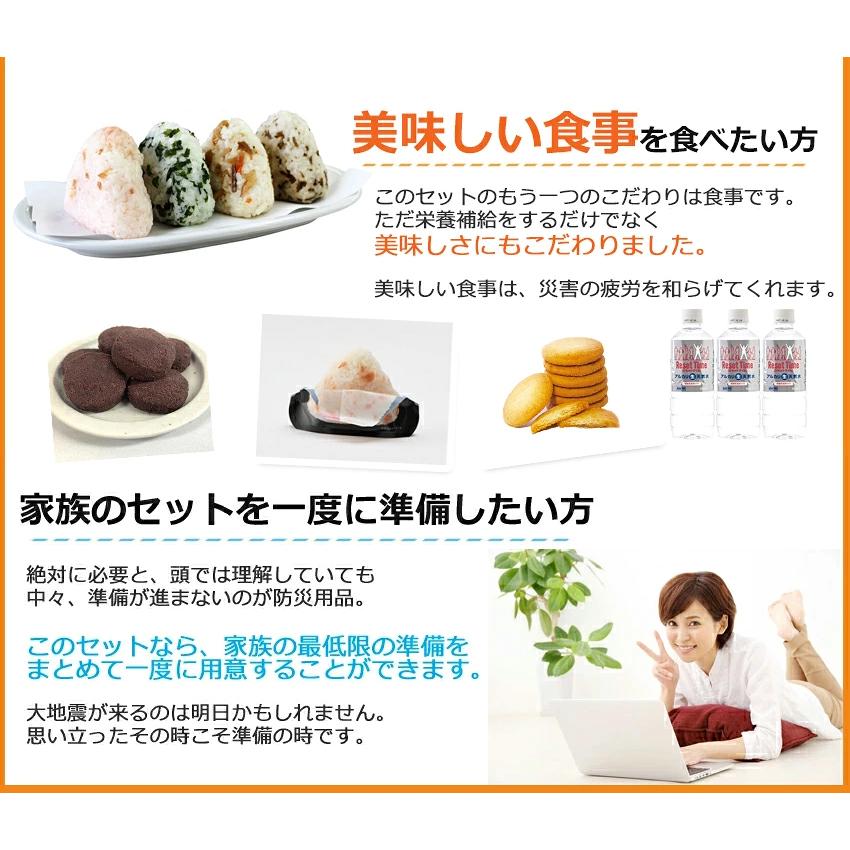 防災セット 防災グッズ 4人用 非常用持ち出し袋 防災リュック 避難