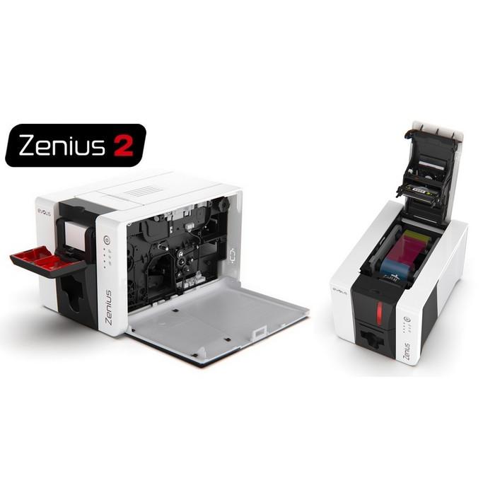 Evolis社製カードプリンタ【Zenius2/ゼニアス 2】[片面印刷・モノクロ