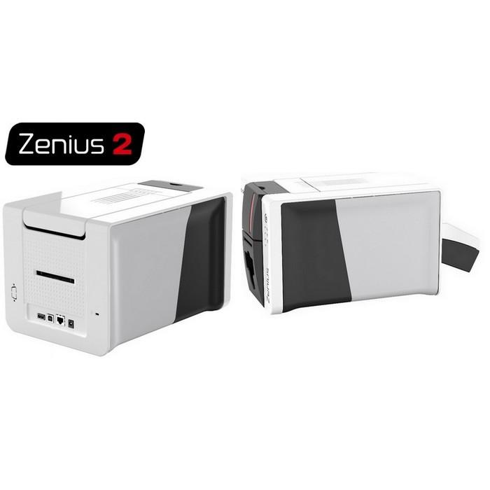 Evolis社製カードプリンタ【Zenius2/ゼニアス 2】[片面印刷・モノクロ