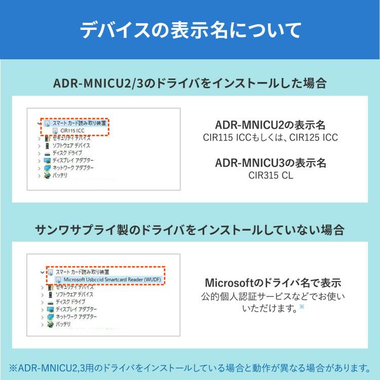 非接触型ICカードリーダライタサンワサプライ[SAN] 【ADR-MNICU3】 爆買
