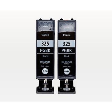 BCI-325PGBK2P 文字ブラック（2個パック）純正インクカートリッジ Canon インクタンク[SEI]【BCI-325PGBK2P】｜jit｜02