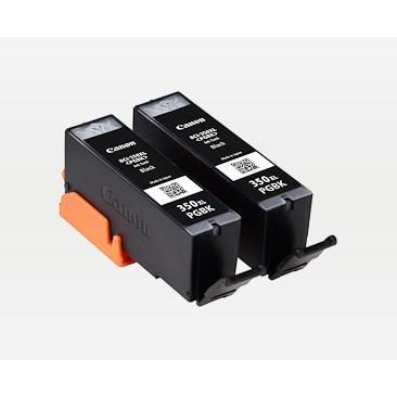 キヤノン（Canon） BCI-350XLPGBK2P 文字ブラック（2個パック・大容量