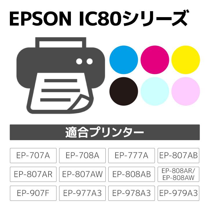 【増量】ICC80L シアン対応 ジットリサイクルインク カートリッジ エプソン EPSON 目印：とうもろこし E80CL 爆買 | エプソン | 01