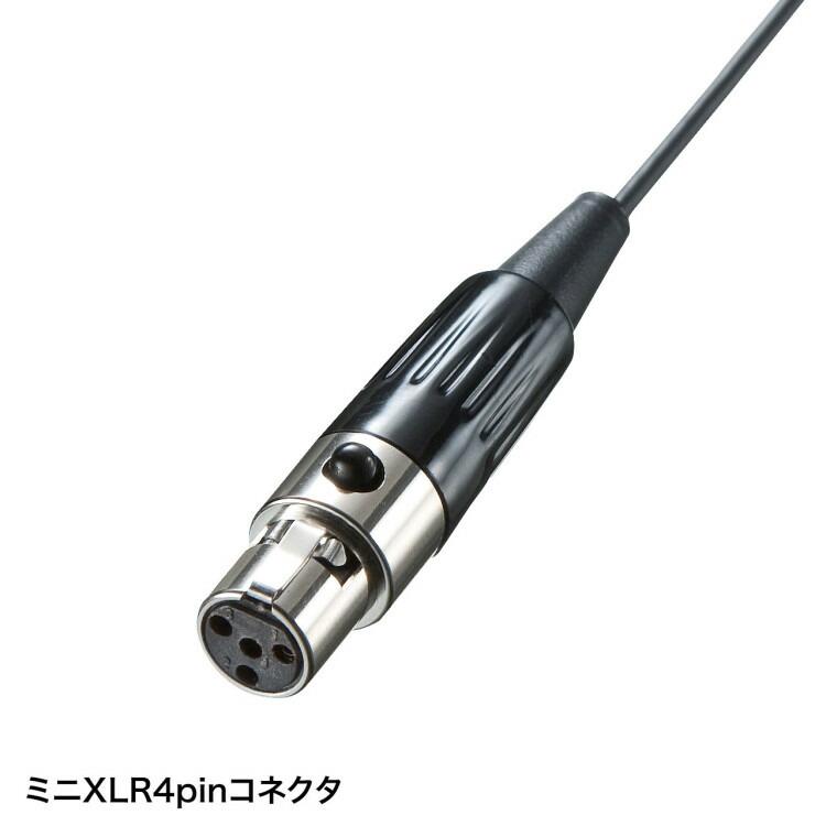 ワイヤレスヘッドマイク　SANWA SUPPLY MM-SPAMP4WHS SANWA SUPPLY（サンワサプライ） ワイヤレスヘッドマイク（MM-SPAMP4/7