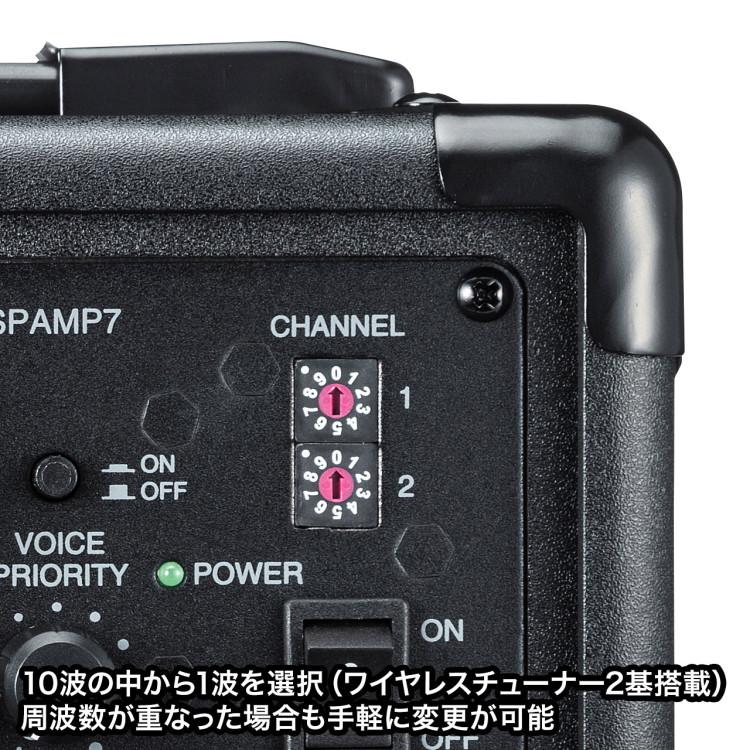 SANWA SUPPLY（サンワサプライ） ワイヤレスマイク付き拡声器