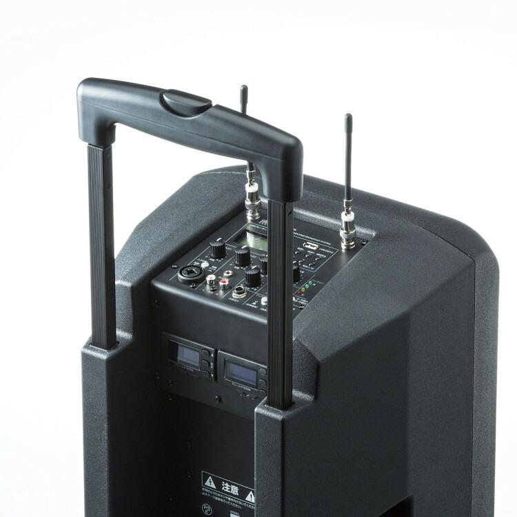 SANWA SUPPLY（サンワサプライ） ワイヤレスマイク付き拡声器