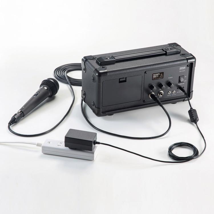 SANWA SUPPLY（サンワサプライ） マイク付き拡声器スピーカー