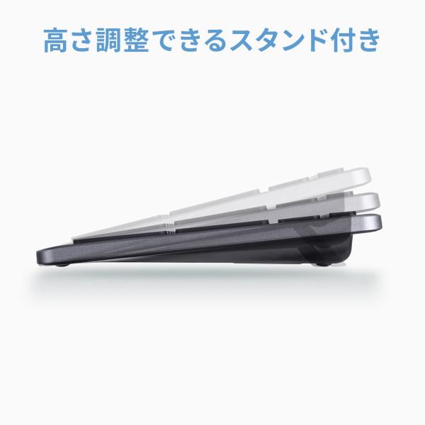 Bluetooth＋2.4Gコンボキーボード【SKB-WBT41BK】サンワサプライ [SAN]_12
