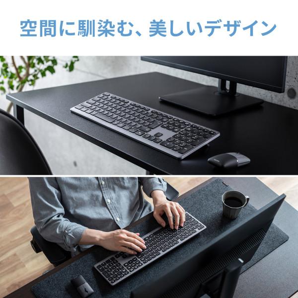 Bluetooth＋2.4Gコンボキーボード【SKB-WBT41BK】サンワサプライ [SAN]_9