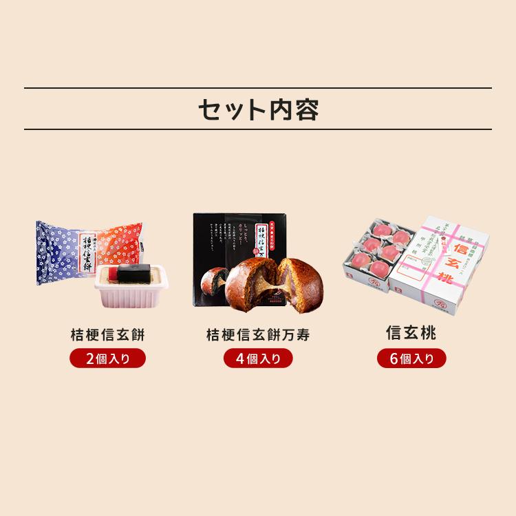 桔梗屋お試しセット 信玄餅2個入 桔梗信玄万寿 信玄桃 桔梗屋お試しセット 信玄餅2個入 桔梗信玄万寿 信玄桃