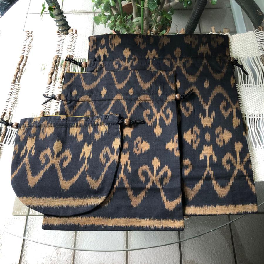 バティック生地 布袋三点セット |  | 02