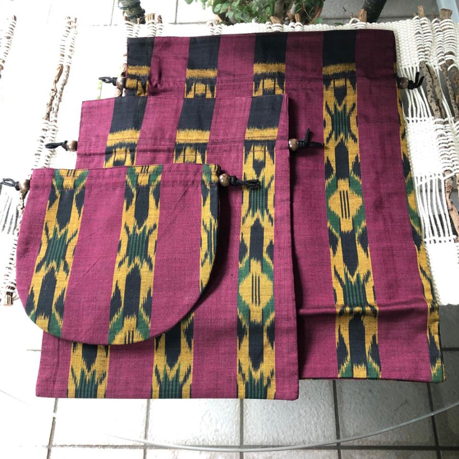 バティック生地 布袋三点セット |  | 03