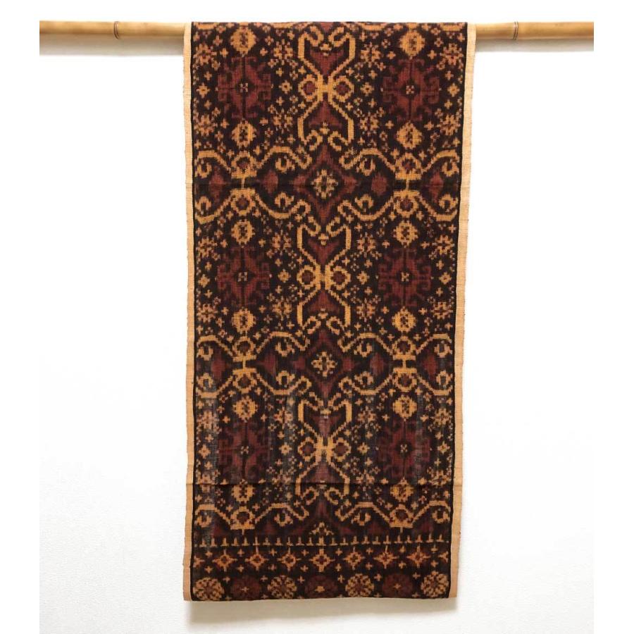 インドネシア 40年前バリ島トゥガナン村で織られたダブルイカット。