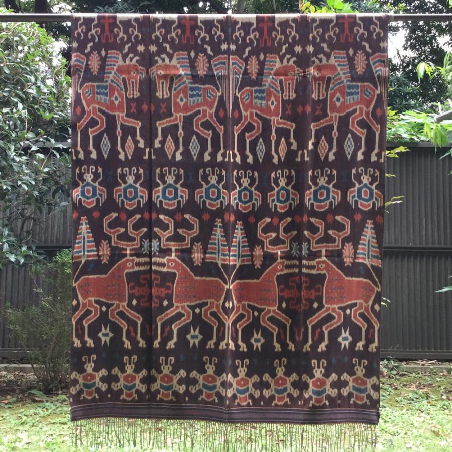 イカットスンバ・草木染め・儀礼用・稀少・布祭り2 