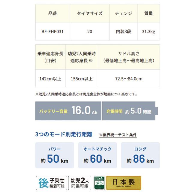 Panasonic（パナソニック） 電動自転車 ギュット・クルーム F・EX BE